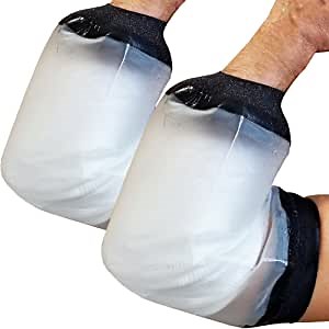 2 X Pack PICC Line Shower Cover | Reusable IV & PICC Line Sleeve | Waterproof Cast Cover for Elbow | picc Line Covers for Upper Arm Wound, Bandage Dressing Protection (Weight: 170-250 pounds)
