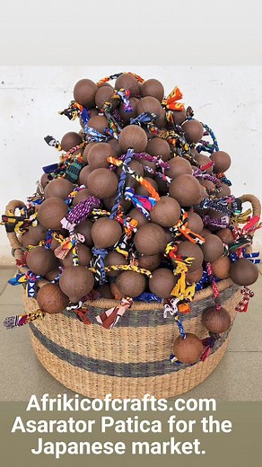 #asarator#africanart#africancraft#africanshop#patica#africa#ghana#musicalinstrument#africanmarket#afrikicojapan#afrikicofcrafts | Edwin Matey Cofie