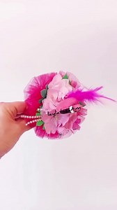 Flamingo Birthday Party Crown: Tropical Felt Headband With Flowers - Etsy