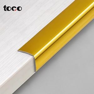 [Hot Item] Custom PVC Material Self-Adhesive L Shape Edge Banding Strip for Wall Angle