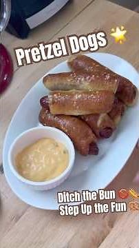 Full Size Pretzel Dogs|Bigger & Better|Cookout Food￼
