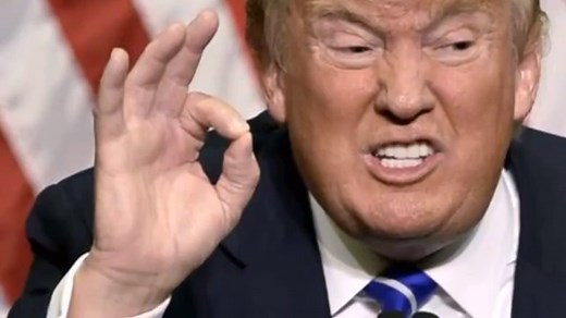 Satanic hand gestures 'prove Trump is Illuminati member'