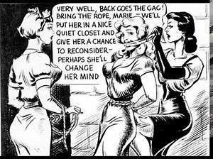 Vintage Lesbian Mistress Bondage Story