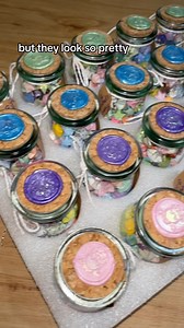 so happy with how these jars came out! #squishiesophie #paperstars #paperstar #paper #crafts | Squishie Sophie