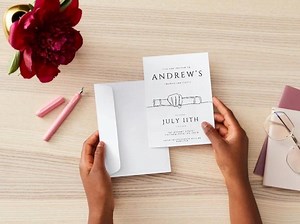 Digital Graduation Invite, Minimalistic White - Editable   Customizable Digital Invitation - Etsy