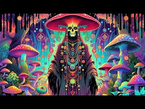 The Mushroom Shaman: Psychedelic Forest Ritual & Spirit Awakening | Trippy Art Journey