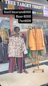 Thee target blazer sets @2400 Blazer @1500 Pant@899 📞0716087523 📍Platinum plaza5th floor shop 502,opposite Imenti house | Thee Target