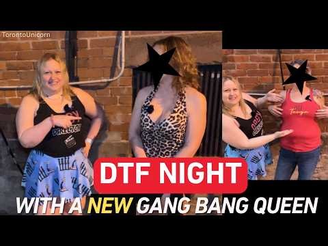 I helped a NEW gangbang queen level up her scene at a DTF night (Oasis Aqualounge vlog)