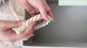 StorageWorks Closet Organizers and Storage Bins, Shelf Baskets for Clothes Storage, Fabric Storage Bins for Organization, Beige(NaturWeave Fabric), 3-Pack, Extra Large