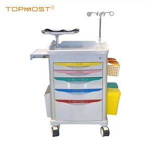 [Hot Item] Factory Price Full Plastic Medical Nursing Cart