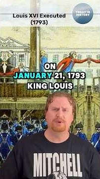 Execution of King Louis XVI: January 21, 1793
