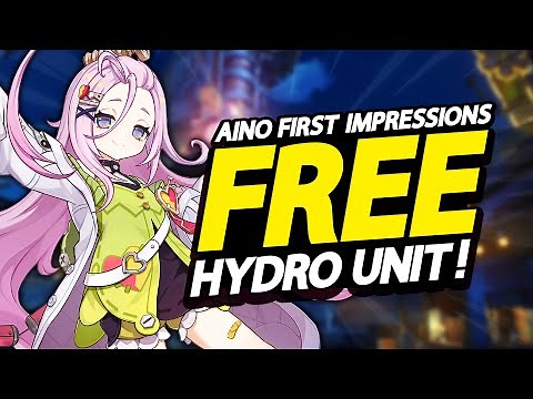 IS SHE GOOD?! AINO FIRST IMPRESSIONS! Talents, Team Showcases, Constellations | Genshin Impact