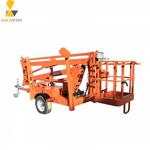 [Hot Item] Top Quality Durable Towable Articulated Boom Lift with Best Steel
