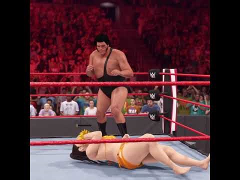 Andre The Giant Smashed Stephanie Mcmahon | WWE 2K25 gameplay 1