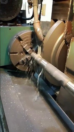 grinding shaft rotor turbine hvof coating #thermalspray #machine