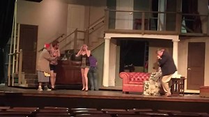 Your first sneak preview of Noises Off! Searching for a lost contact. Noises Off opens Sept. 9. Call our Box Office at 580-234-2307 today to get your tickets to the funniest play ever written! #MakeSomeNoise | Gaslight Theatre | Facebook