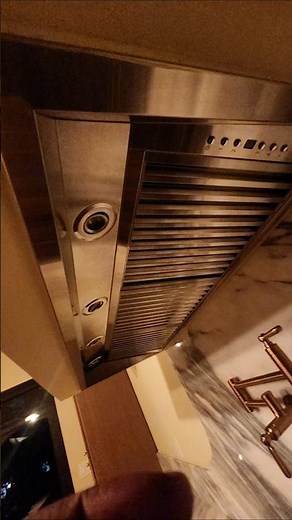 How To Clean a Stainless Steel Range Hood. Post-Construction