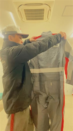 Binigay na ni Boss ang pang Winter naming Uniform sa trabaho. 🧑🏻‍🔧🇯🇵 | Ako si Luffy in Japan