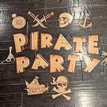 Pirate Birthday Banner Pirate Party Decoration Pirates Party Banner Pirates Birthday Party Banners Skull Banners Treasure Theme Banner Treasure Map Baby Shower Supplies