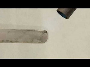 Sodium azide decomposition (in air)