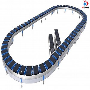 [Hot Item] Automatic Linear Cross Belt Sorting Conveyor Sorter Parcel Classification Intelligent Logistics Warehouse Sorting Line System
