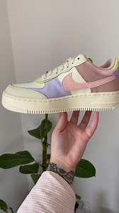 1.6K views · 51 reactions | The prettiest pastel Air Force 1 Shadow is back in stock at ASOS ✨ Shop here: https://cop.thesolewomens.co.uk/gmeyq0 | The Sole Womens | Facebook