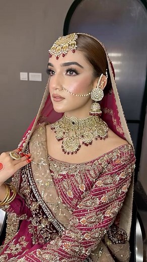 14K views · 51 reactions | A quick tutorial of our signature Baraat makeup done on this stunner Taking bridal makeup bookings till Dec 2023 | Somi Naqvi Salon & Spa | Facebook