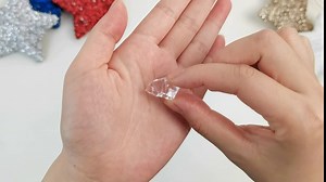 Mumufy Red White Blue Acrylic Ice Rocks 4th of July Decorations Crystals Gems Vase Bowl Filler DIY Table Scatter American Flag Patriotic Independence Day Home Party Tables Centerpieces