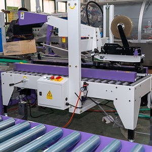 [Hot Item] Industrial Low-Speed Carton Forming and Bottom Sealing Machine Packaging Line Case Carton Sealer Carton Sealing Packing Packaging Machine