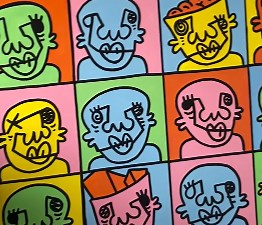 @facesorfaces presents a canvas complimented with imaginative faces, questioning the potential of POSCA pens. Embark on your own journey and share your unique portraits with us using #poscapeople #poscauk. 🎭🌈 | POSCA UK