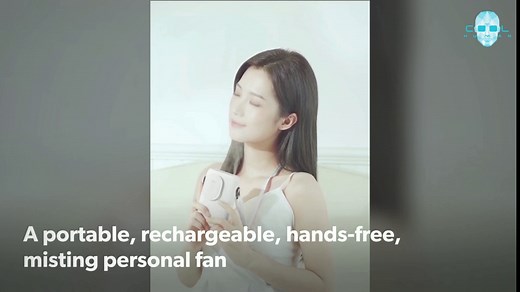 Cool Human® Portable, Rechargeable, Misting Body Cooler