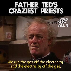 Our favourite is Father Noel Furlong. Always. | Channel 4 Homes