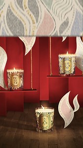 Welcoming the arrival of winter… …Sapin (Pine Tree), Délice (Delight) and Coton (Cotton) are ready to illuminate the season. Dazzlingly dressed in dancing golden, black, and colored flames, these candles make a festive sight to see. Sapin evokes the familiar scent of a freshly cut pine tree hung with lights; Délice, the mouth-watering notes of dried fruit; Coton, the enveloping softness of moments shared, with notes of tonka bean. And so the season begins. https://bitly.ws/YJfi | diptyque