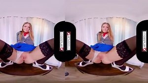 VRCosplayX Anal Fuck With Doki Doki's Slut Monika - Porn300.com