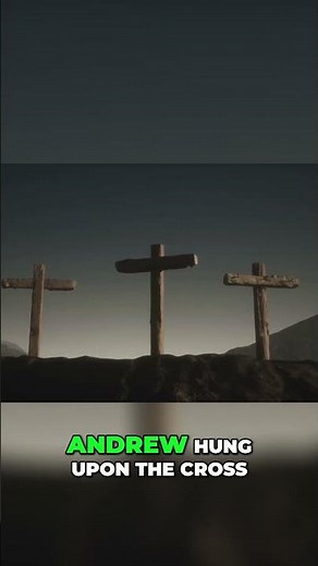 Saint Andrew: Apostle's Death on the X-Shaped Cross #shorts #encouragement #motivation