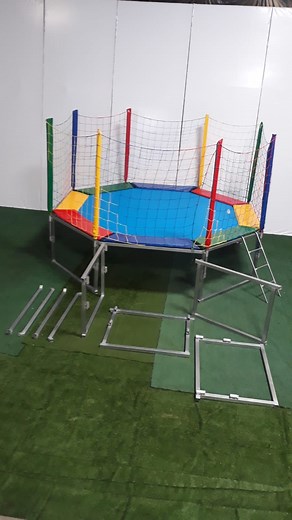 3.2K views · 37 reactions | Praticidade, qualidade, resistência em um só produto!! Cama elástica Novo modelo ( Mania brinquedos) Venha conversar com nossas consultoras de vendas!! | Mania Brinquedos - Loja | Facebook