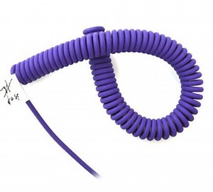 [Hot Item] Spiral Cord with Extension Electrical Coiled Type for Robot Automation System Customized Design