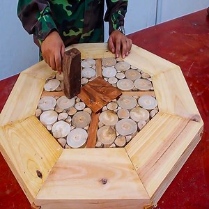 681K views · 16K reactions | Bring Wild Nature Into The Garden With The Idea Of Using Tree Stumps | Woodworking Skill | Facebook