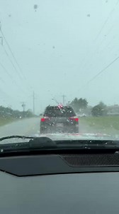Hailstorm coming through Norman, Oklahoma. #hailstorm #hail | Tom Pastrano
