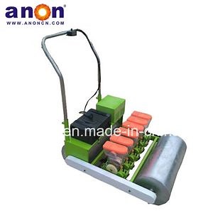 [Hot Item] Anon Gasoline Engine Hand Push 5 Rows Cabbage Celery Onion Carrot Seed Vegetable Seeder