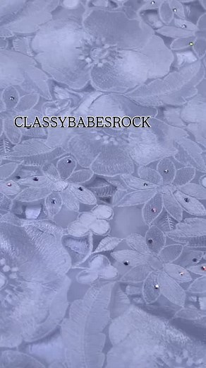 Pure white lace. | Classy babes rock