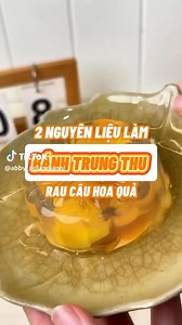 4.6K views |  Trung thu chưa tới mà Abby đã háo hức lắm rồi đây!! Cùng vào bếp thử ngay món Bánh Trung thu rau câu hoa quả  – món tráng miệng mát lạnh, đẹp mắt, vừa mang hơi thở mùa Trung thu, vừa giúp xua tan cái nóng hè oi ả.  Tham khảo video và trổ tài cùng Abby nhaaa | Abby.vn - Đồ làm bánh, nấu ăn và pha chế | Facebook