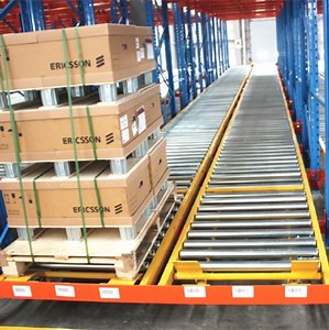 [Hot Item] Industrial Heavy Duty Warehouse Fifo Storage Pallet Live Racking High Density Low Energy Consumption Storage System