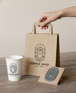 Your Logo Custom Stamp for Business Big Size Business Stamp Branding Packaging Stamp With Your Actual Design - Etsy