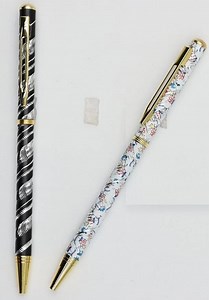 Heat Transfer Design Metal Ballpoint Twist Pen