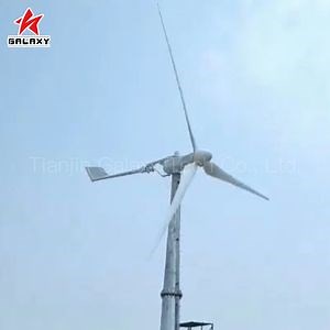 [Hot Item] Low Speed Wind Generator 3kw 5kw 10kw 20kw Wind Turbine Generator Low Start Torque Low Rpm Horizontal Axis Wind Turbine