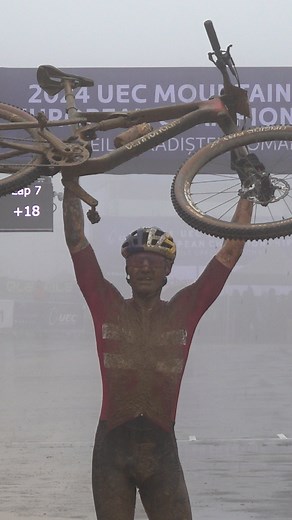 23K views · 362 reactions | Celebrating in the rain ️ #cycling #mtb #romania #CheileGradistei @federatiaromanadeciclism | UEC - Union Européenne de Cyclisme | Facebook