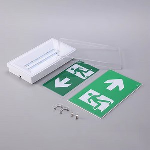 [Hot Item] 2025 Hot Sale IP65 Emergency LED Light with Exit Sign Board More Than 3 Hours Operation