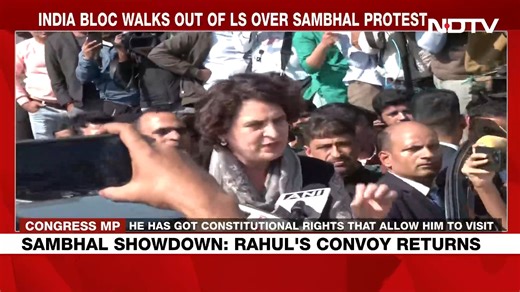 Rahul Gandhi Asks Why He Can't Go To Sambhal, Cop Says 'Law, Order' | NDTV