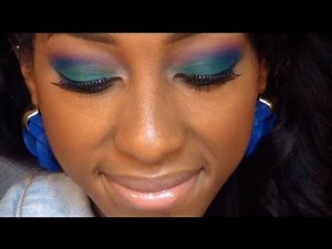 Tropical Smokey Eyeshadow Tutorial
